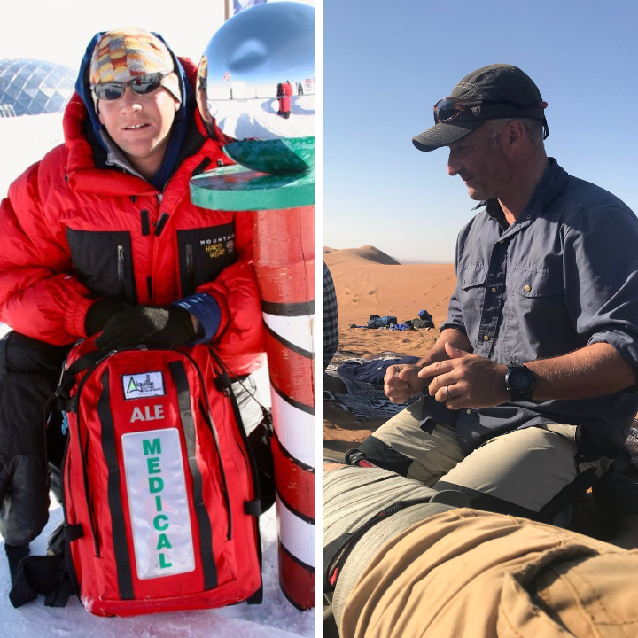 Ben Cooper ENP (Left) and Dr. Sean Hudson (Right)