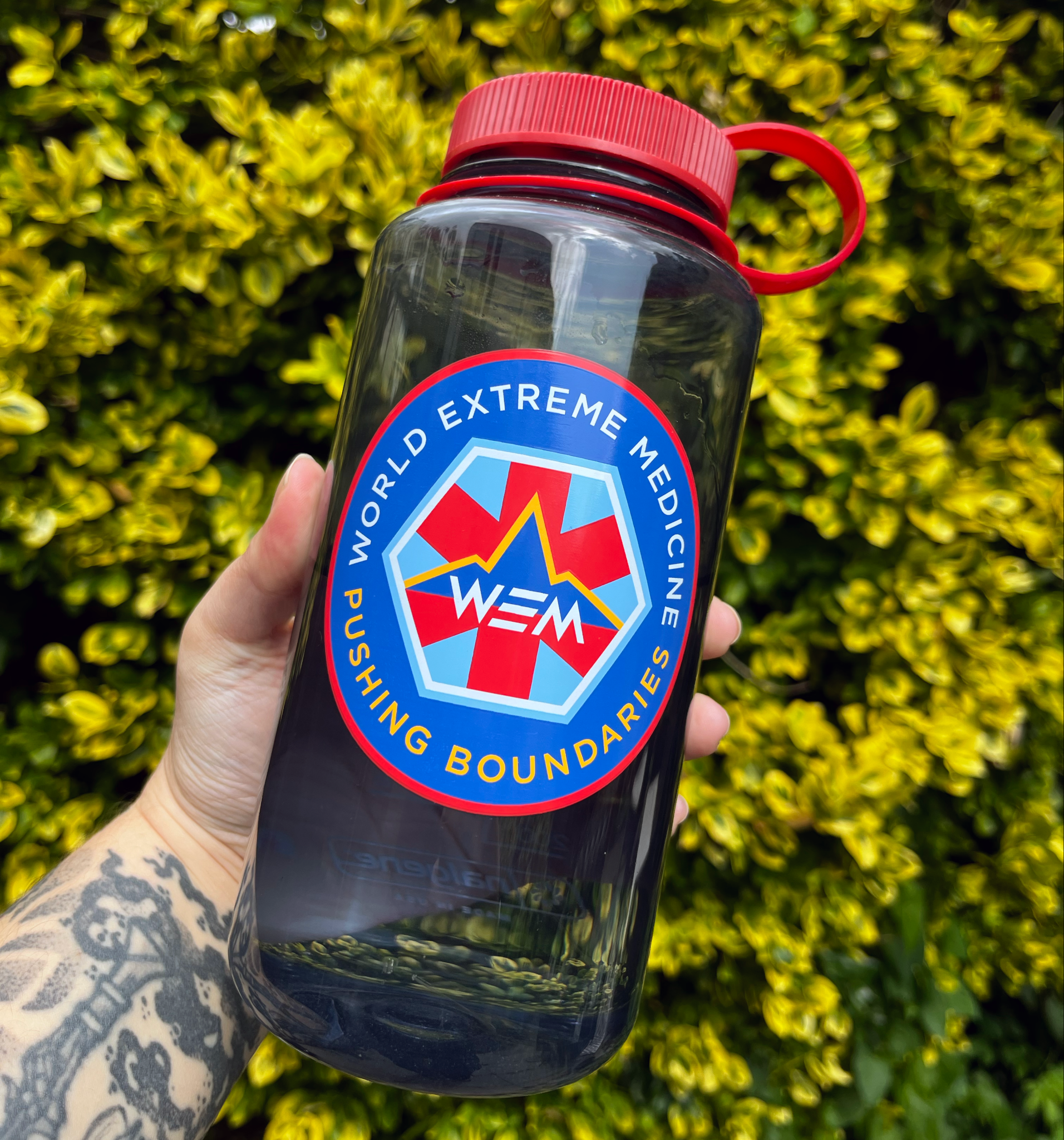 World Extreme Medicine Nalgene water bottle