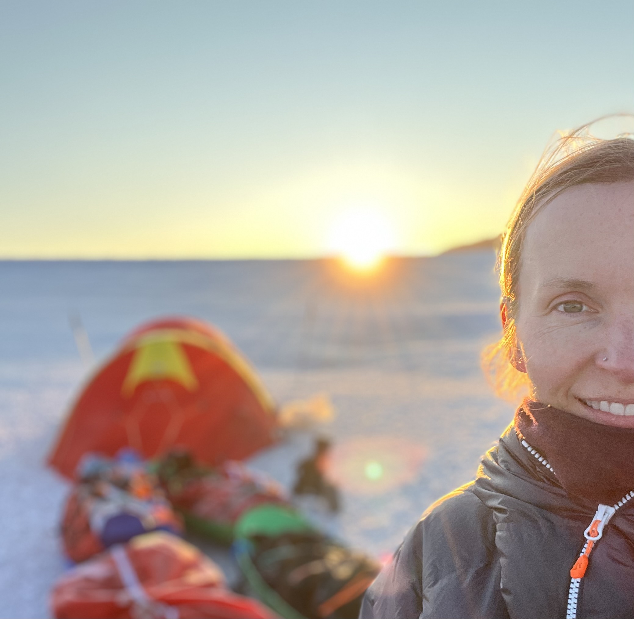 Cat Burford on her Antarctic expedition